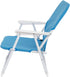 wenyuyu Backpack 100kg Folding Beach Chair, Portable Foldable Camping Chair with Headrest - Load-Bearing - Blue