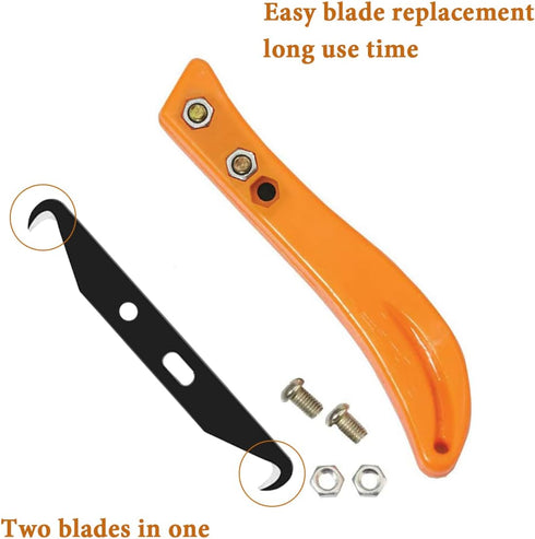 Headley Tools Hook Blade Utility Knife, Golf Grip Removal Tool with Blades for Regripping Golf Clubs