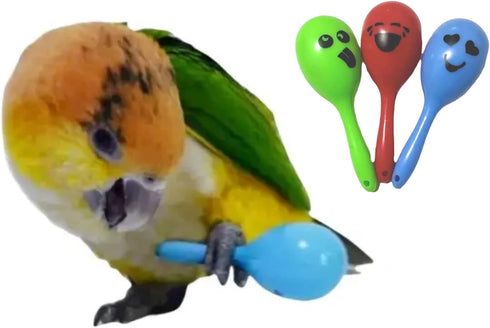 Barn Eleven 3PCS- Hammer Hammer Colourful Mini Ball Sand Parrot Rattle Shaker Musical Sound Toy Intelligent Sand Toys