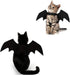 Cat Halloween Costume with Bat Wings, Pet Apparel for Halloween Party Dress Up for Cats and Small Dogs