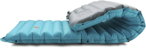 ZOOOBELIVES Extra Thickness Inflatable Sleeping Pad with Built-in Pump, Comfortable Camping Mattress for Backpacking