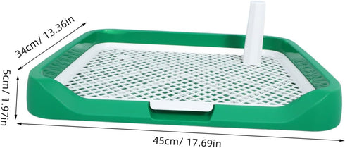 PENIKOKO Dog Toilet Indoor Potty Tray Multi-Functional Dog Pee Potty for Small Easy to Clean Design Reduces Floor