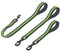 Short Dog Leash, Nylon Traffic Leash with Padded Handle, Reflective Threads for Small Medium Large Dogs