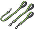 Short Dog Leash, Nylon Traffic Leash with Padded Handle, Reflective Threads for Small Medium Large Dogs