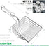 Jumbo Cat Litter Scoop Metal, Solid Metal Sifter with Holder, Cat Urine Scoop, Litter Scooper Holder