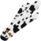 Best Pet Supplies 2-in-1 Stuffless Squeaky Dog Toys, Soft Durable Fabric for Small, Medium, Large Pets, Cow, Medium