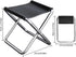 JSGHGDF Portable Folding Stool Size Camping Stool Aluminum Alloy Folding Stool Chair for Travel Hiking Fishing Small