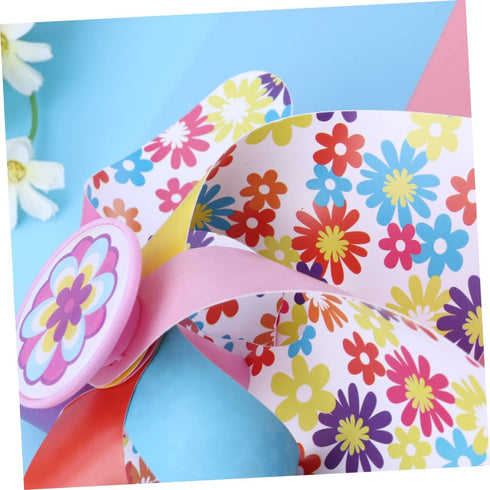 Girl Toys Outdoor Kids Toys, Bicycle Windmill Playset Accessories, Mini Child Flowers Red Baskets