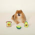 Fringe Studio Squeaker Pet Toy Set of 3, Avocado (289434)