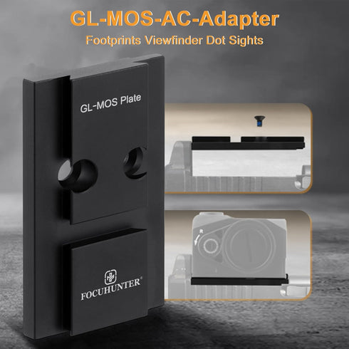 Lightweight Adaptor Plate for Camera and Viewfinder - Compatible Optics for Outdoor Activities