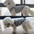 Pet Clothes, Leopard Print T-Shirt Puppy Cat Cotton Vest Clothing Apparel Spring Summer Breathable Sleeveless Harness Costumes for Small Dogs(S, Black)