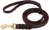 Premier Braided Leather Dog Leash 6/8/10 ft for Strong Medium Large Dogs, Leather Heavy Duty Training Leash (10FT)
