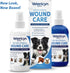 8 Vetericyn Plus Dog Wound Care Spray | Healing Aid and Skin Repair, Clean Wounds, Relieve Itchy Skin, and Prevent