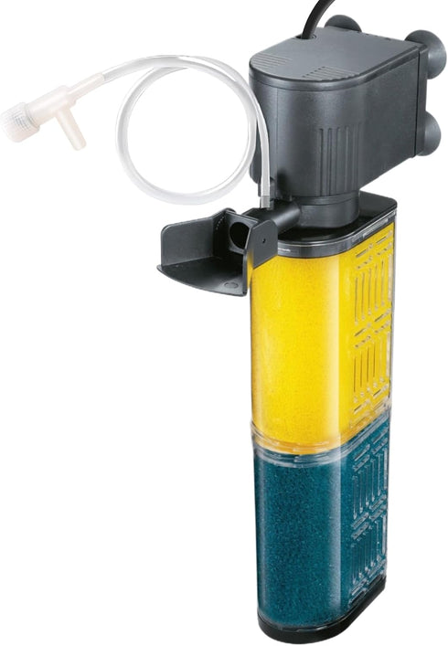 Fish Tank Filter, Ultra Quiet 400GPH Submersible Sponge Filter for 30~100 Gallon