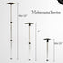 Golf Travel Club Bag Support Rod - Aluminum Adjustable Telescopic Golf Trip Cover Support System Pole