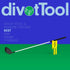 Golf Divot Repair Tool & Ball Marker - 6-in-1 Golf Divot Tool