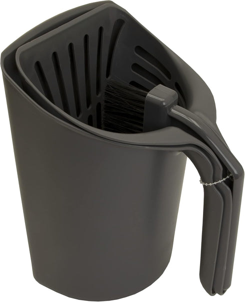 Kitty City Corrugate Cat Scratch Pad, Non-Stick Litter Scoop, Cat Litter Box Kit, CM-10161