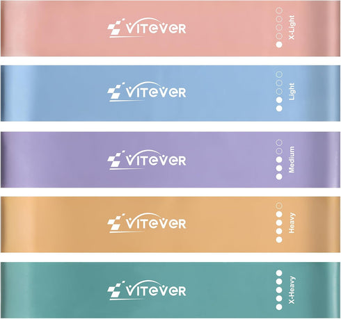 Resistance Bands for Working Out, Booty Bands for Physical Therapy, Stretch Bands for Whole-Body Fitness