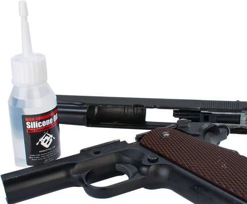 (50ml) 44392) Evike - High Concentration Silicone Oil Lubricant for GBB Airsoft/AEG Guns - (PID: