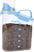Dog Food Storage Container 3-5lbs, Airtight Pour Spout, Portable Pet Food Storage for Dogs and Cats