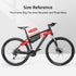 ROCKBROS Water-Resistant Bike Frame Bag, Triangle Storage Pouch for Mountain Road Bike Accessories