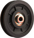 LFJ 90mm/3.5" Nylon Bearing Pulley Wheel for Gym Equipment Part Cable Machine