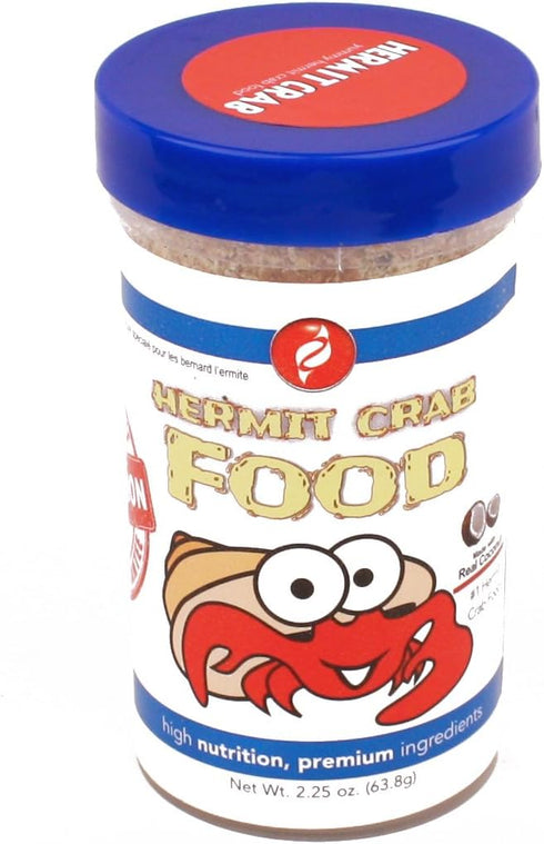 (2.25 oz) HBH Variety Bites Hermit Crab Food - Hermit Crabs Need A Nutritious Diet to Ensure Lively Behavior and Growth