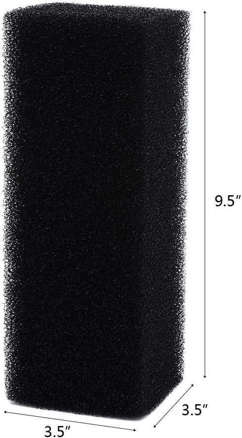 ALEGI Bio Sponge Filter Foam Cut to Fit Media, 9.5"x3.5"x3.5", Replacement Insert Compatible with AC 110