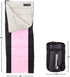 Lightweight Sleeping Bag and Pad Set - Waterproof Camping Mat and 2-Season Otter Tail Sleep Bag by Wakeman Outdoors
