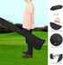 Golf Sunday Bag - Driving Range Mini Course Training Practice Golf Bag Travel Case