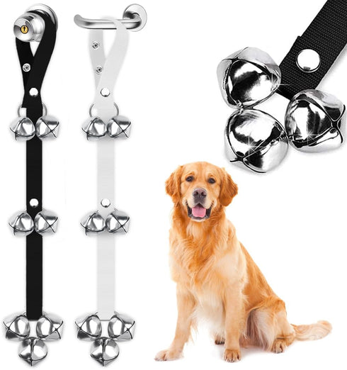 BLUETREE 2 Pack Dog Doorbells Premium Quality Training Potty Great Dog Bells Adjustable