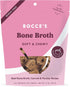 Bocce's Bakery Bone Broth Wellness Treats, Wheat-Free Soft & Chewy Cookies, 6 oz, Made in The USA