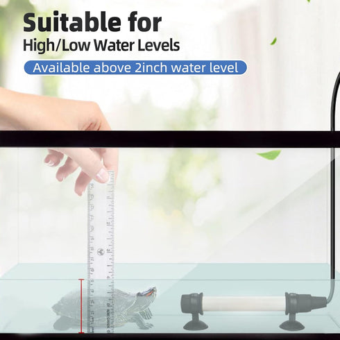 50W Aquarium Heater by boxtech, Submersible Fish Tank Thermostat Proof Explosion and Auto Digital Control,