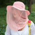 Mosquito Head Net Hat, Safari Sun Hat with Veil Mesh Protection