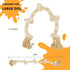 Bmag Heavy Duty Dog Rope Toys for Aggressive Chewers, Indestructible Natural Cotton Rope with 5 Knots