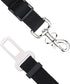 Elisel 2 Packs Adjustable Length Pet Dog Cat Car Seat Belt | Pet Accessories for Dogs, Cats, and Pets (Black)