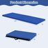 6x2'X1.6'' Giantex Gymnastics Mat Thick Folding Panel for for Gym, Yoga, Exercise Mat with Hook & Loop Fasteners