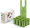 SUPERBIO Handle Tie Dog Poop Bags,12 Rolls,180 Bags,Extra Thick and Strong, OK