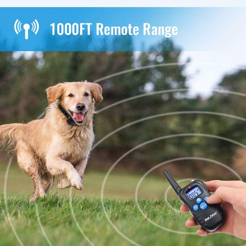 Petrainer Training Collar for Dogs - Waterproof Rechargeable E-Collar with 3 Safe Modes for Small, Medium, Large Dogs