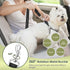 SlowTon Dog Seat Belt Harness for Car - Adjustable Mesh Breathable Dog Car Harness with Safety Tether