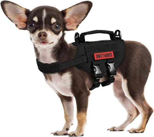 Puppy Harness - Small Dog Harness with Handle, No-Pull Pet Harness for Small Dog Cat (XXS)
