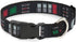 Dog Collar Plastic Clip, Star Wars Darth Vader Utility Belt, Bounding3, Black Grays Reds, 15 to 26 Inches