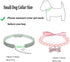 Rhinestones Dog Collar and Pearl Necklace Set, Adjustable Bling Full Diamond Collar for Small Cats and Puppies
