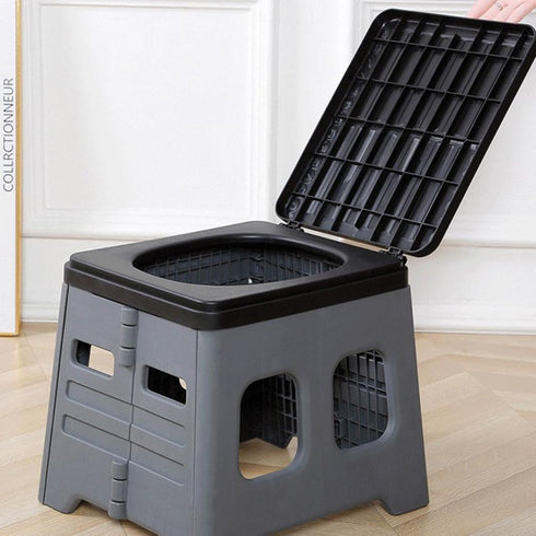 VANZACK Portable Car Toilet for Outdoor Travel Lightweight Camping Potty for Adults Material for Easy Carrying