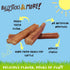 6 Inch Bully Sticks (Jumbo/Thick - 12 Count) | 100% Grass Fed Beef Chews for Large Dogs | No Hide Bully Bones