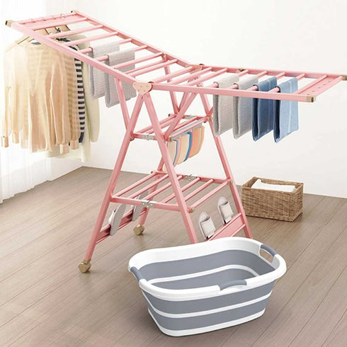 3 ddLUCK Multi-Functional Collapsible Pet Bathtub with Drainage Hole, Handled Dog Bath Tub, Portable Indoor Outdoor