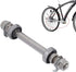 ycle Wheel Hub Axle, Metal Front Rear Solid Shaft Lever Bike Repair Tool Accessories for Mountain BMX