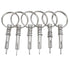 Hysagtek 6 Pcs Bimini Pins, 1/4" Diameter Quick Release Pin Boat Canopy Hardware, 316 Stainless Steel
