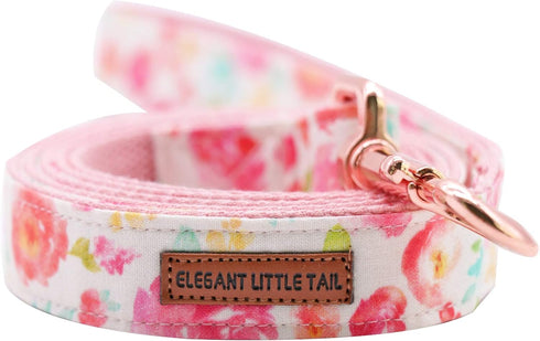 Elegant Little Tail Dog Leash, Strong Durable Webbing Leash for Small Medium Large Dogs, Soft Walking Style