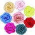 JUHAO Dog Collar Flowers, Pet Bow Tie Flower Collars for Puppy Grooming Accessories (8pcs Handmade Rose)